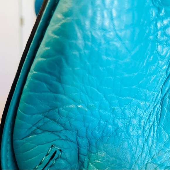 ❌SOLD❌ Kate Spade Perri Lane Satchel Turquoise - Picture 14 of 14